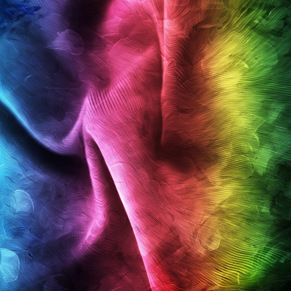 Colorful Folds art print by Milli Villa for $57.95 CAD