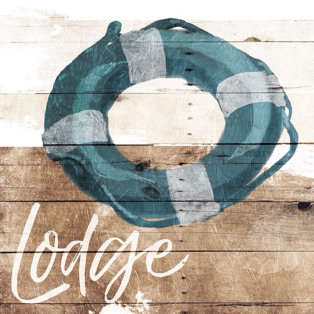 Lodge Lifesaver art print by Milli Villa for $57.95 CAD