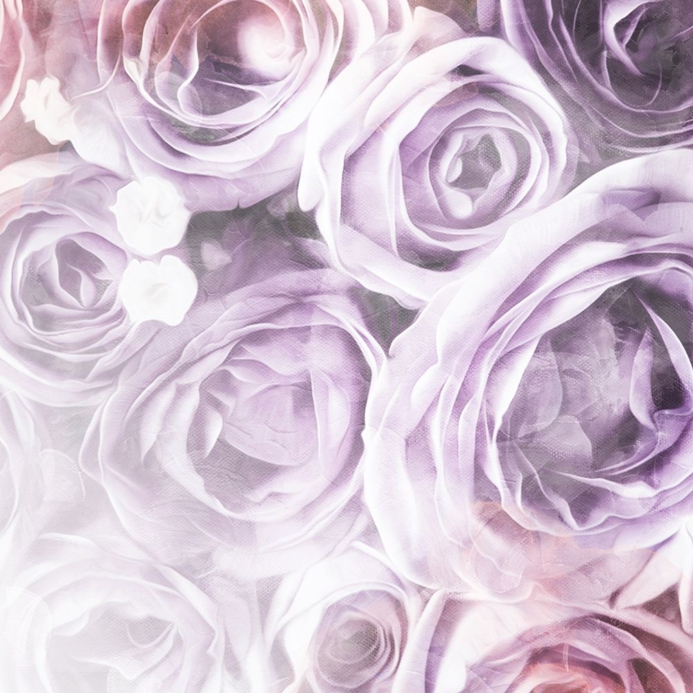 Soft Purple Flowers art print by Milli Villa for $57.95 CAD