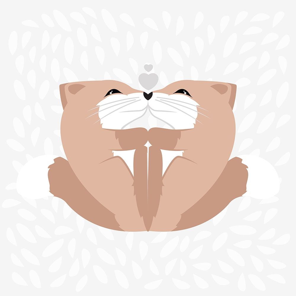 Fox XOXOX art print by Milli Villa for $57.95 CAD