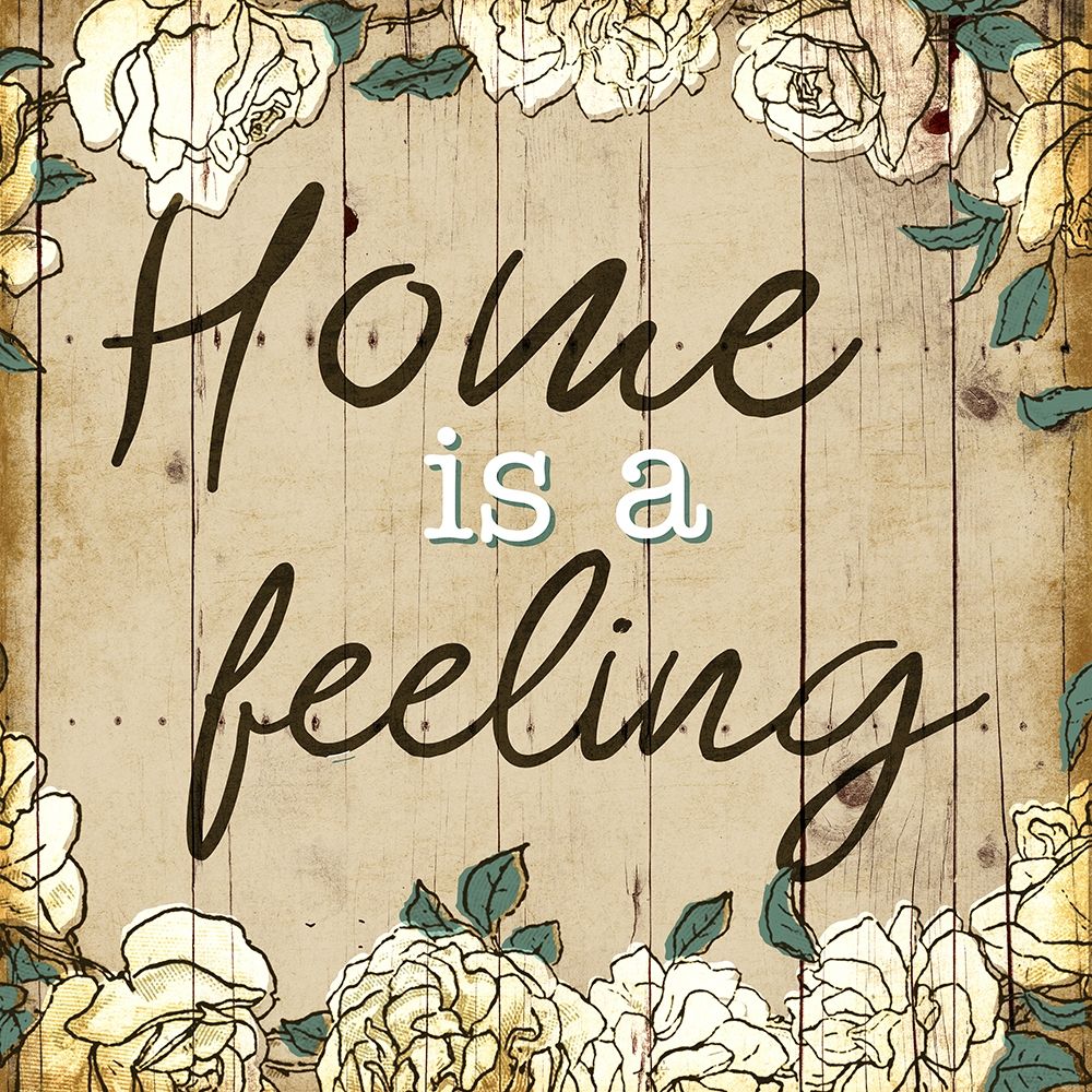 Home Is Feeling art print by Milli Villa for $57.95 CAD