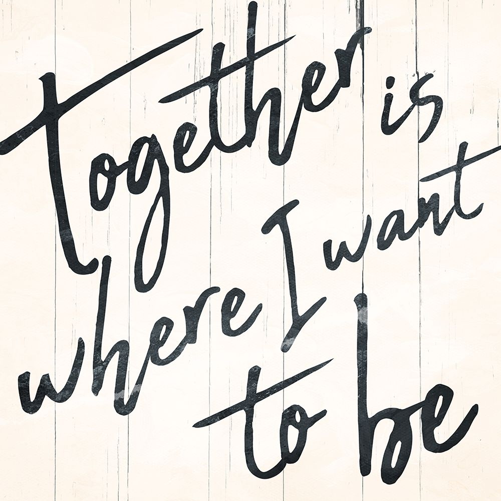 Together I Want art print by Milli Villa for $57.95 CAD