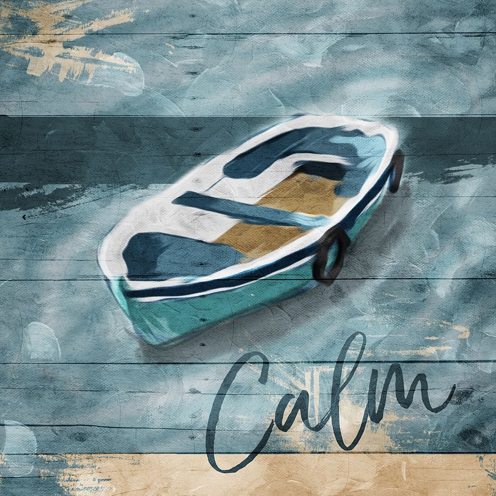 Calm Boat art print by Milli Villa for $57.95 CAD