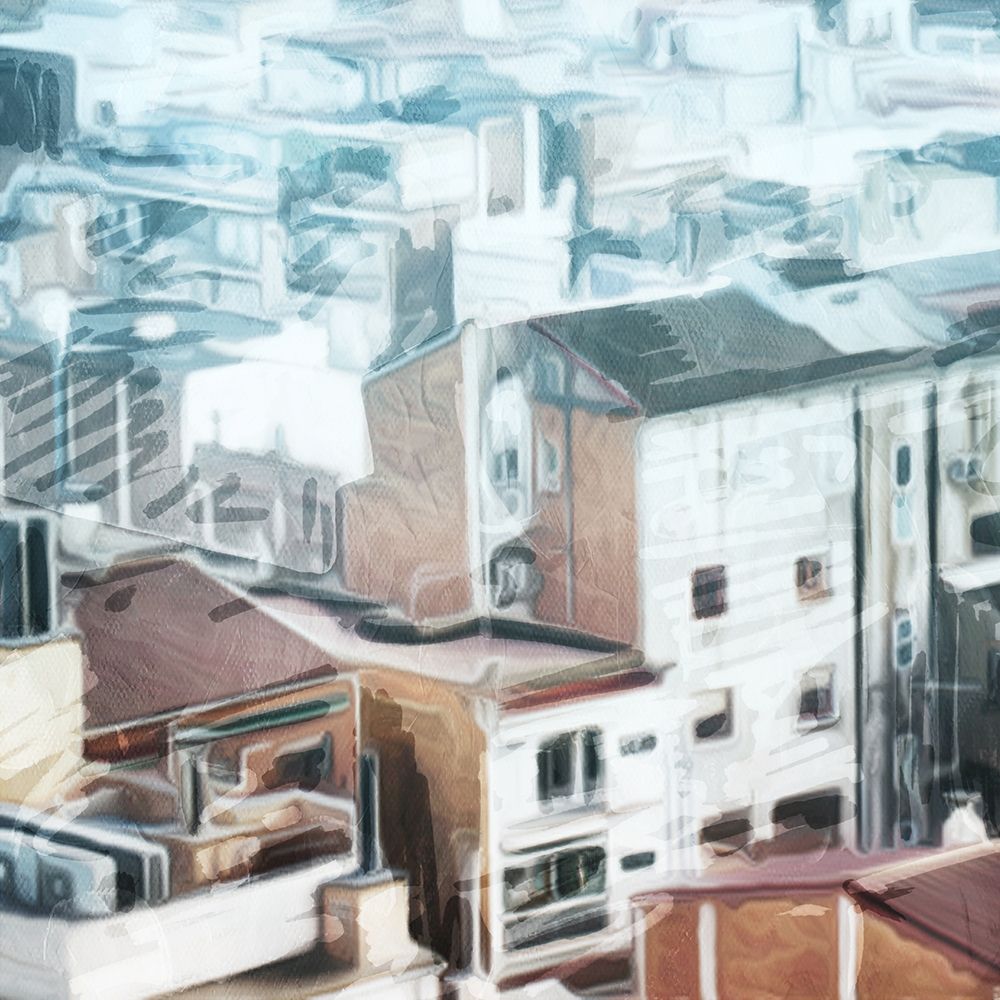 Small City High art print by Milli Villa for $57.95 CAD