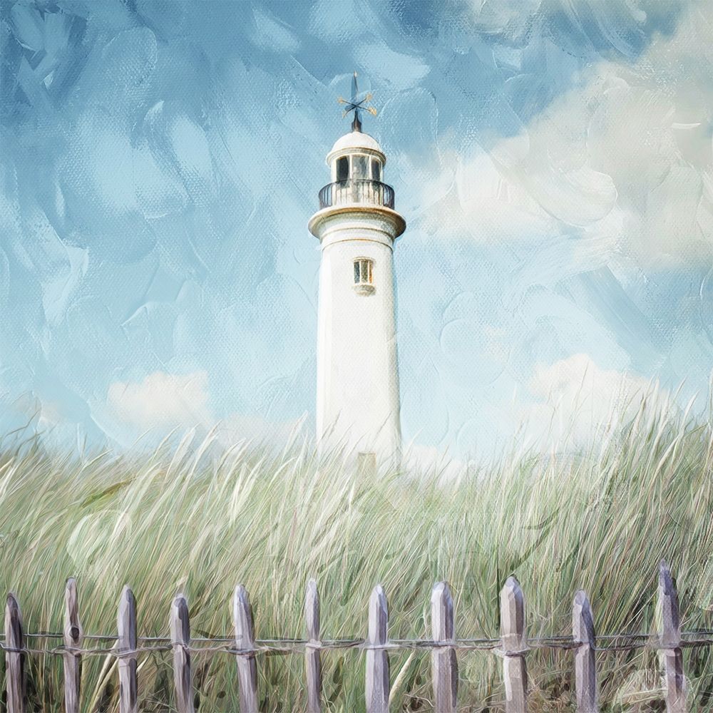 Light House On The Hill art print by Milli Villa for $57.95 CAD