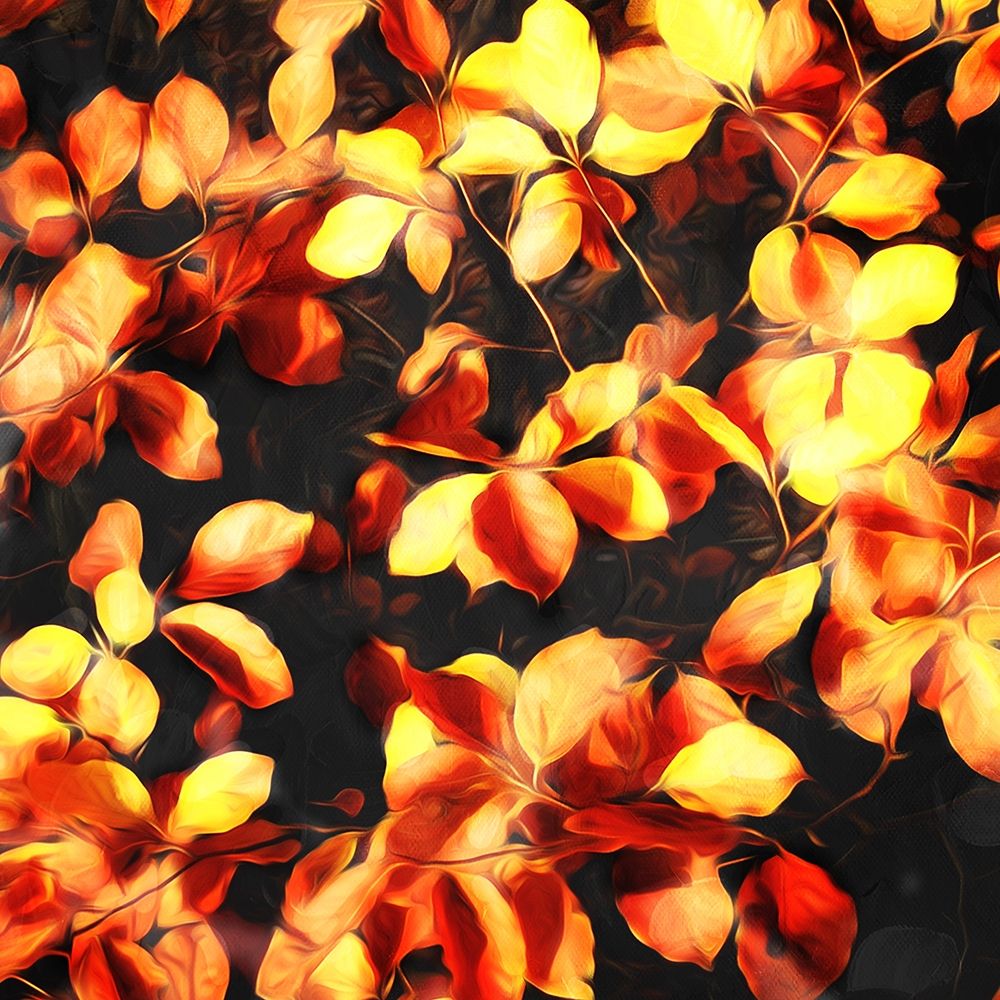 Bunch Of Leaves art print by Milli Villa for $57.95 CAD