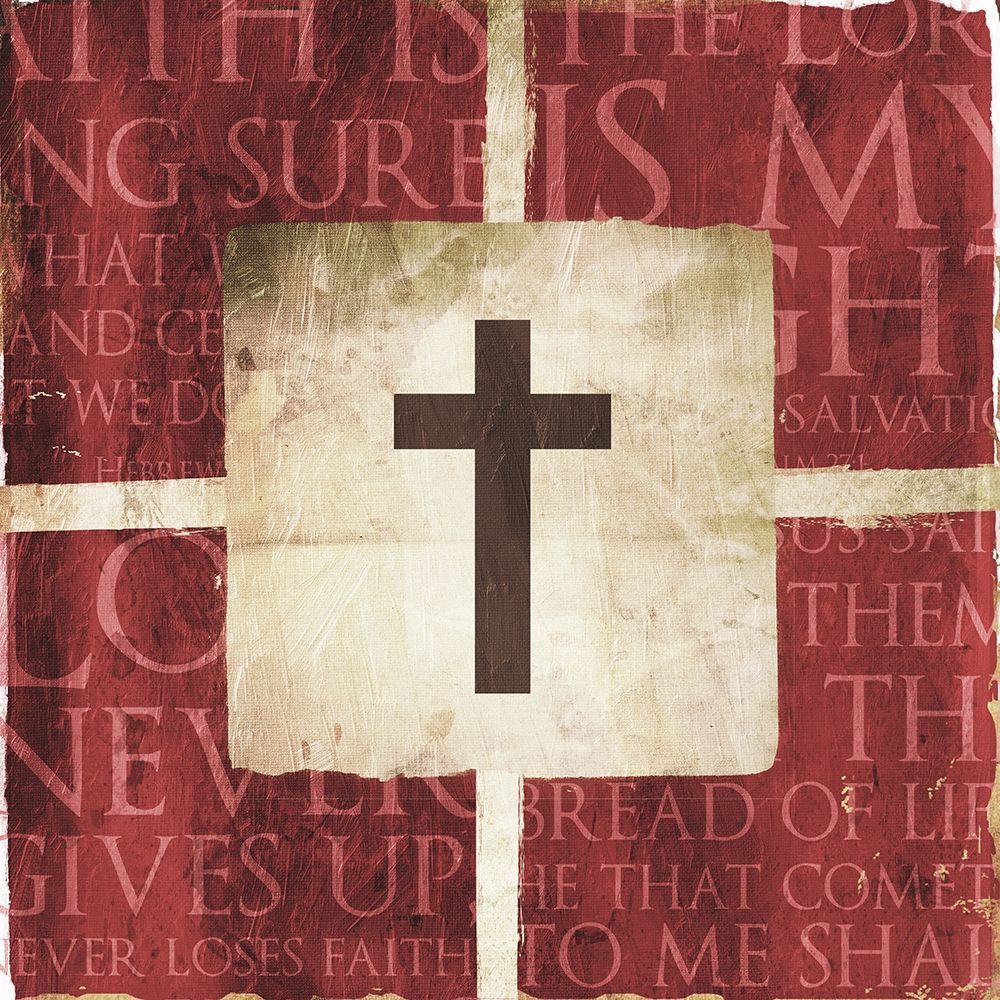 Cross On the Words art print by Milli Villa for $57.95 CAD