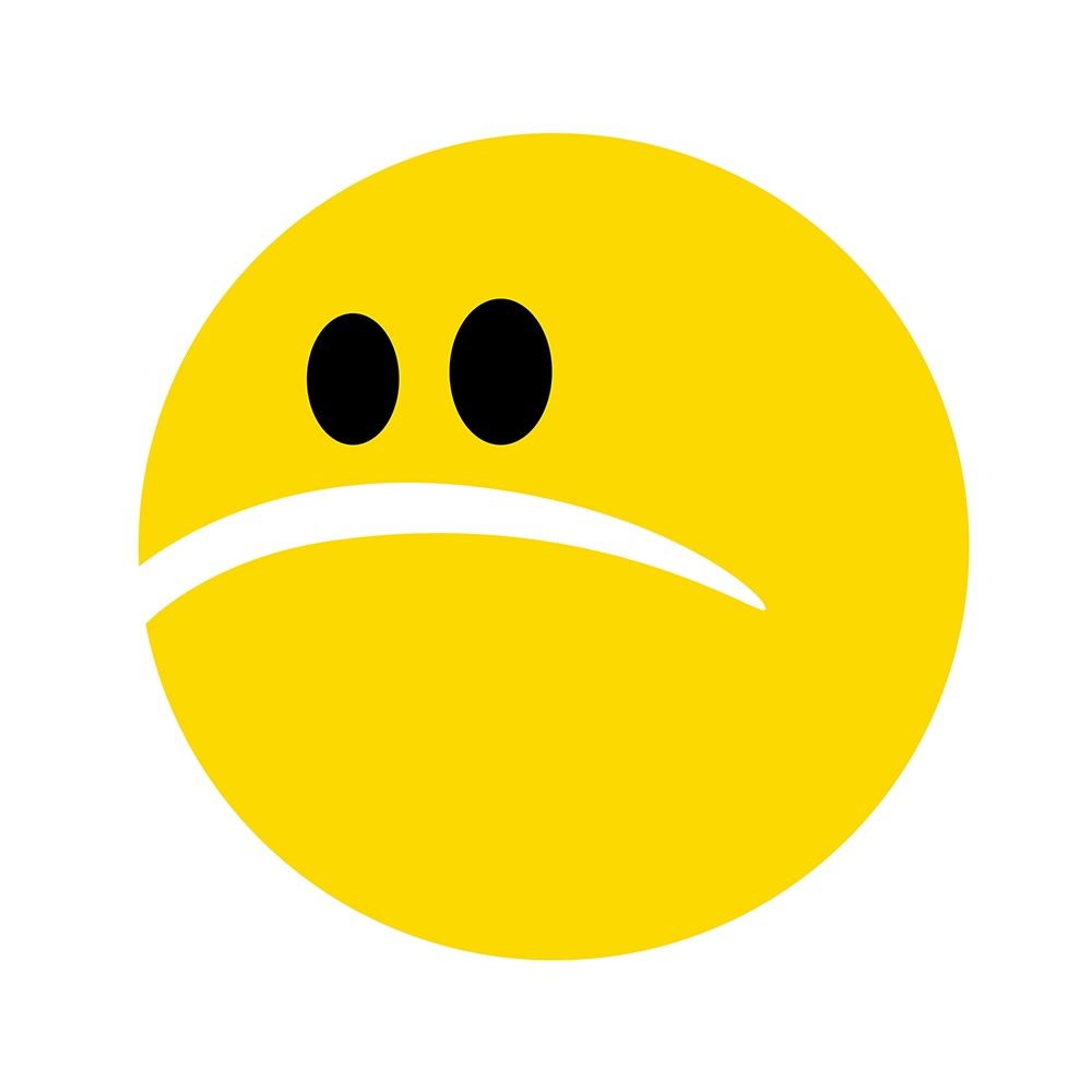 Sad Face art print by Milli Villa for $57.95 CAD