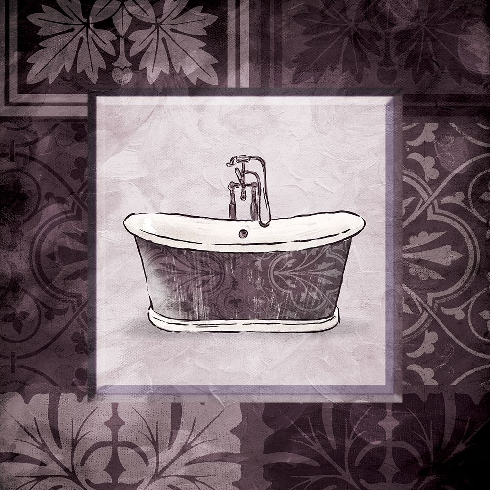 Purple Bath art print by Milli Villa for $57.95 CAD