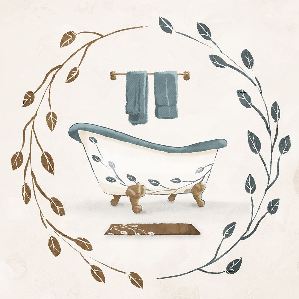 Organic Bath art print by Milli Villa for $57.95 CAD