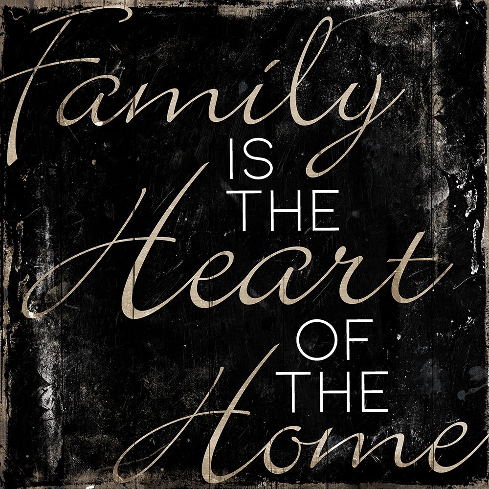 Family Heart Home art print by Milli Villa for $57.95 CAD