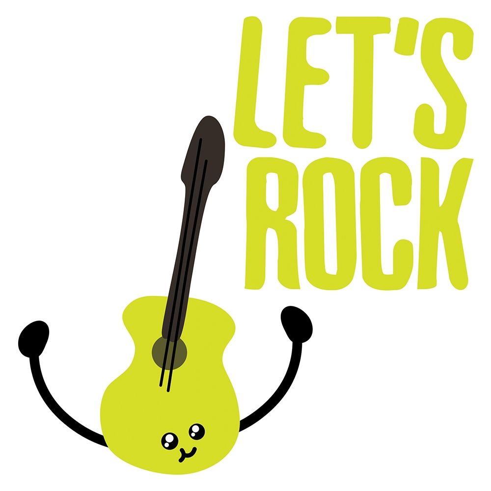 Lets Rock art print by Milli Villa for $57.95 CAD