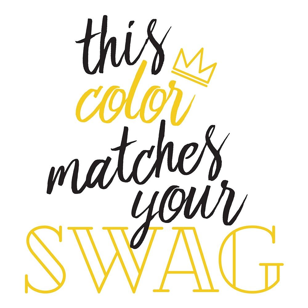 King Of Swag art print by Milli Villa for $57.95 CAD