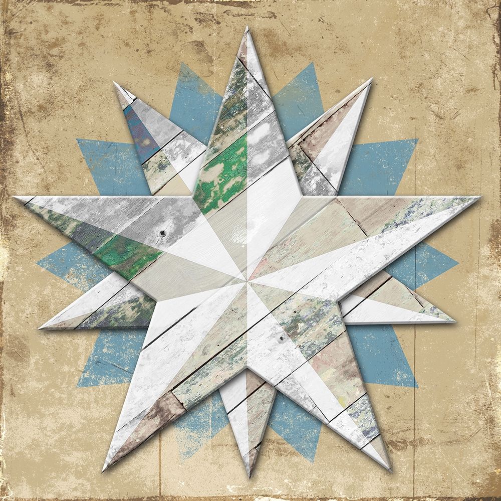 Wood Star art print by Milli Villa for $57.95 CAD