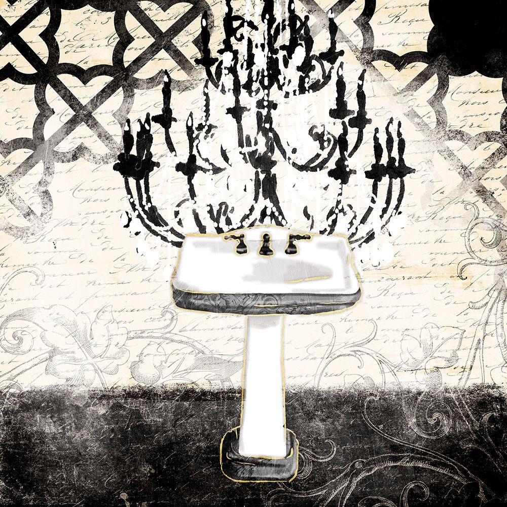Black Cream Sink art print by Milli Villa for $57.95 CAD