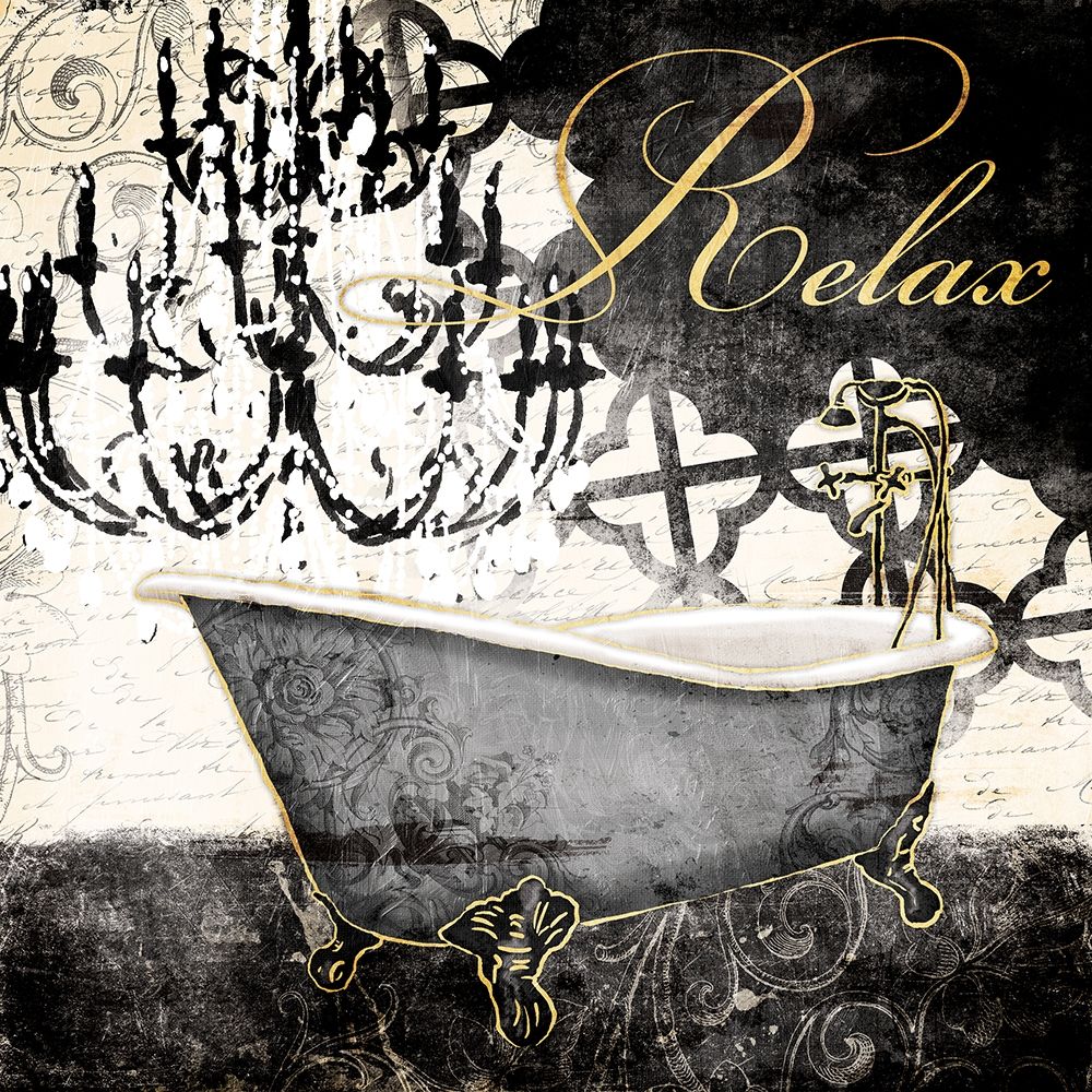 Relax Tub art print by Milli Villa for $57.95 CAD