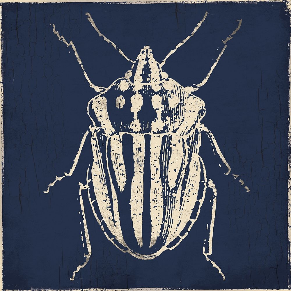 Bug Life Blue Three art print by Milli Villa for $57.95 CAD