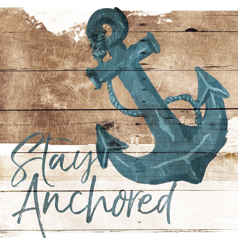 Stay Anchored art print by Milli Villa for $57.95 CAD