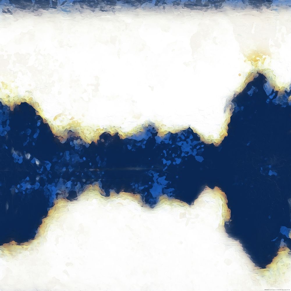 Blue Crack In Time art print by Milli Villa for $57.95 CAD