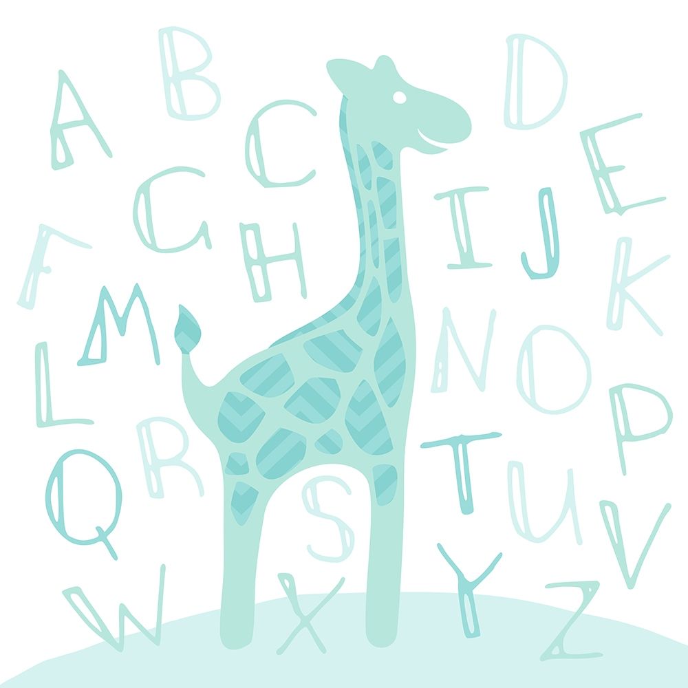 Giraffe Fun art print by Milli Villa for $57.95 CAD