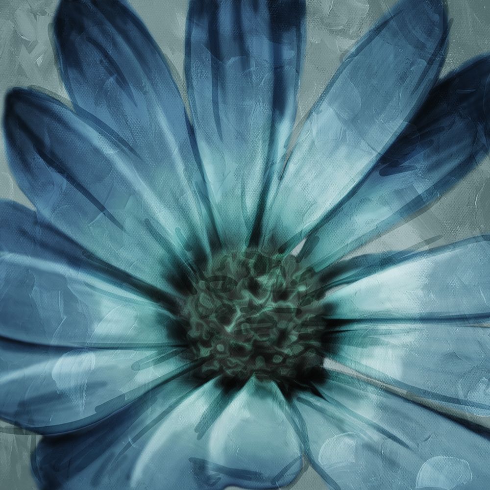 Uplifting Blue Flower Mate art print by Milli Villa for $57.95 CAD