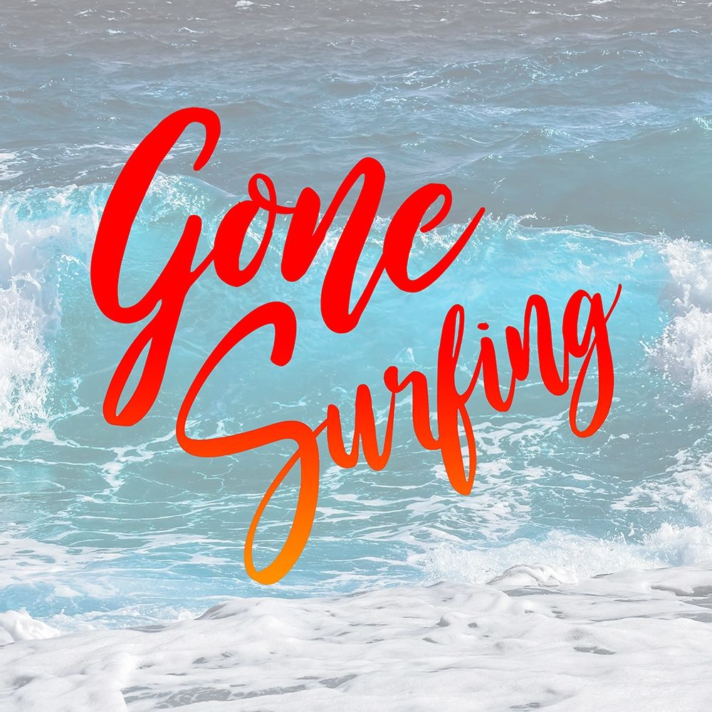Gone Surfing art print by Milli Villa for $57.95 CAD