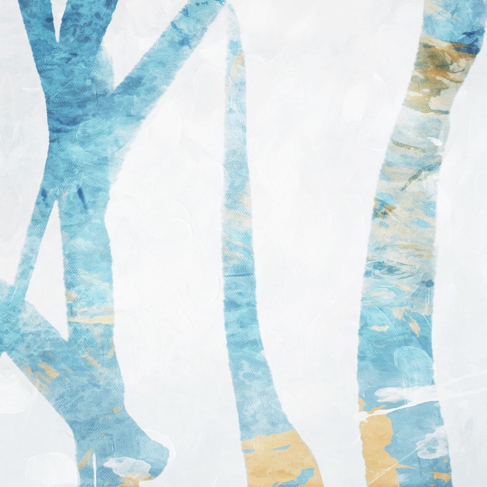 Birch Blue Mate art print by Milli Villa for $57.95 CAD