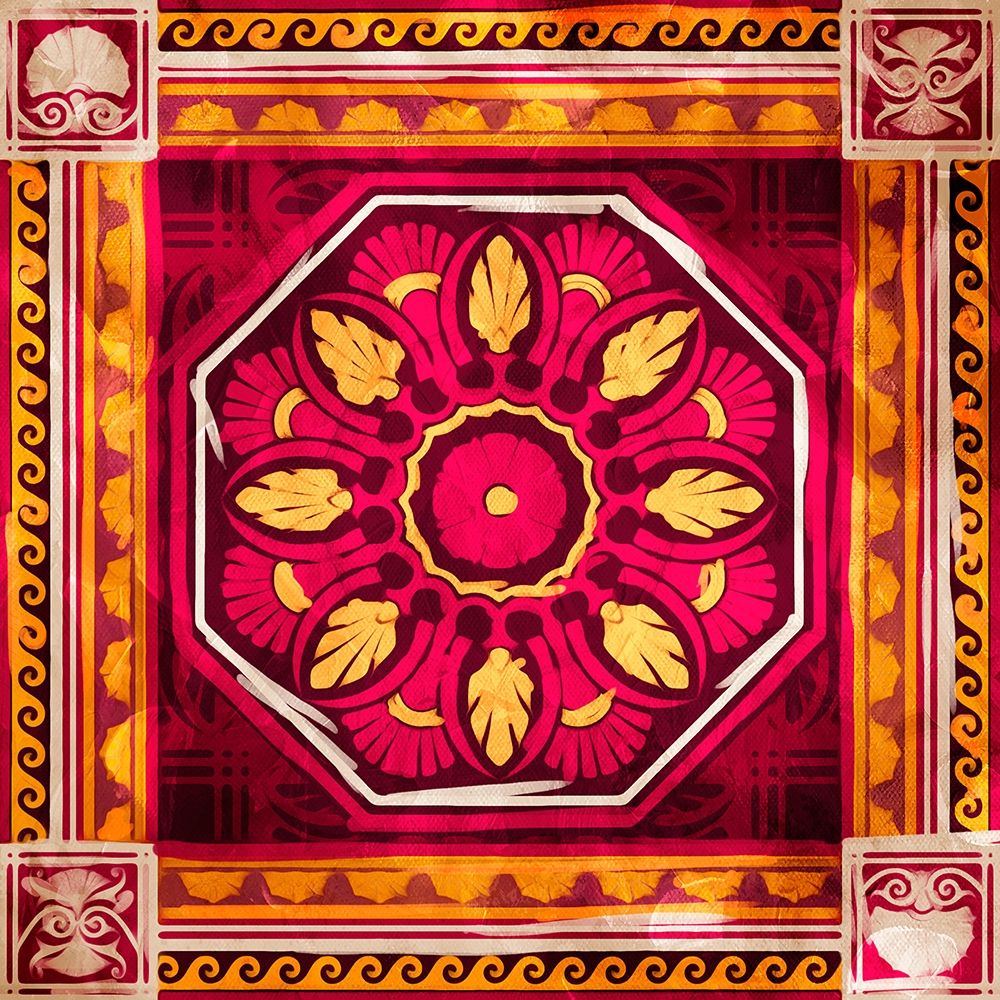 Hot Medallion art print by Milli Villa for $57.95 CAD