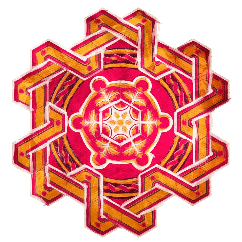Medallion Plate Mate art print by Milli Villa for $57.95 CAD