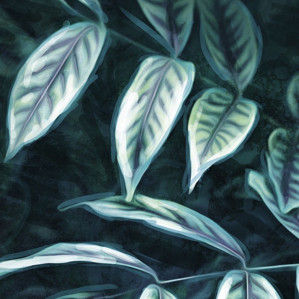 Muted Leaves Mate art print by Milli Villa for $57.95 CAD