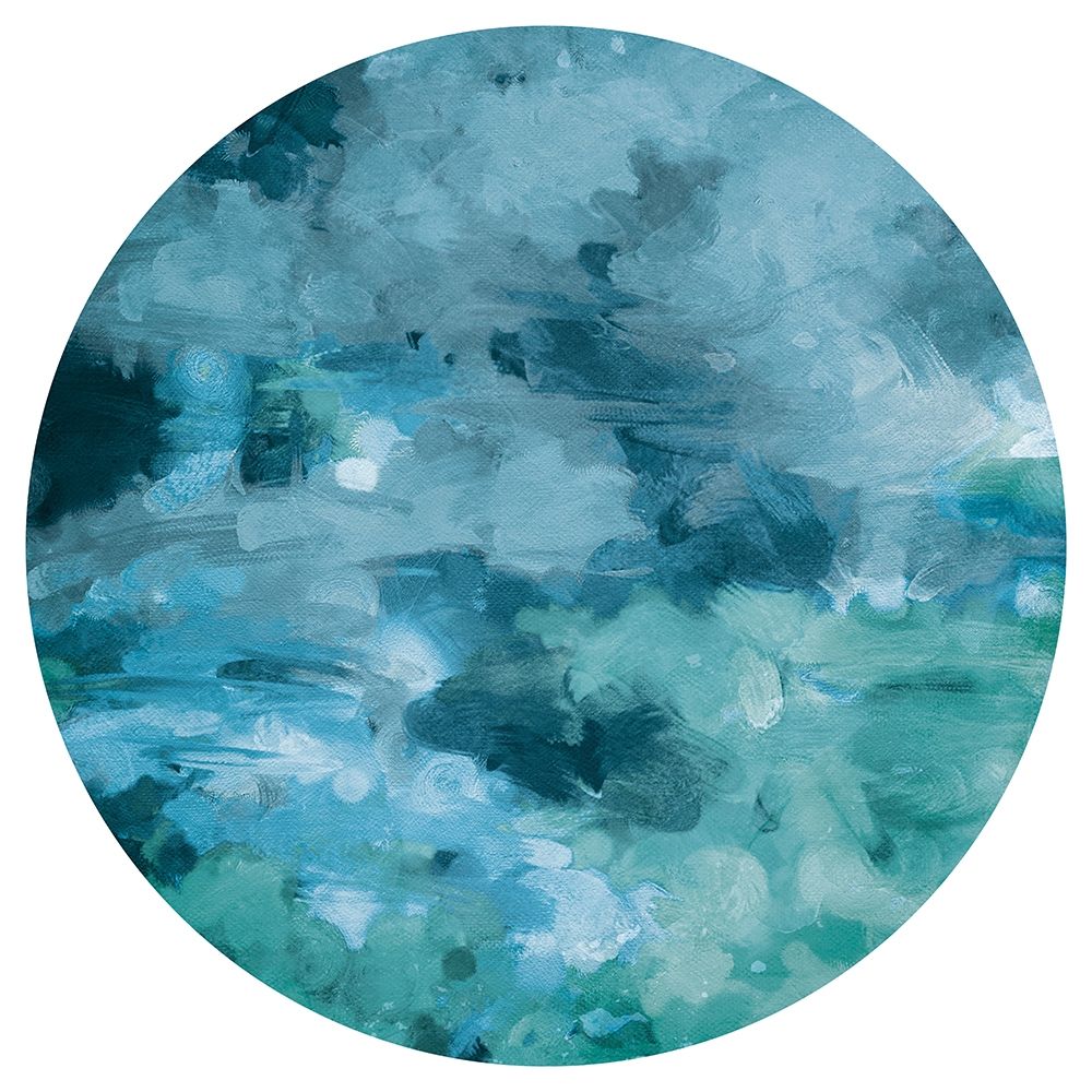 More Cloudy With Chance Circle art print by Milli Villa for $57.95 CAD