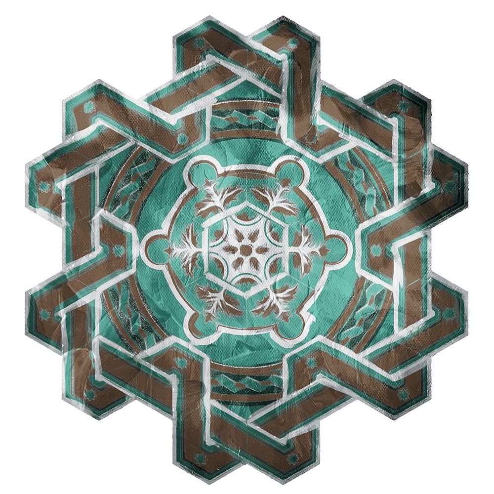 GB Medallion Plate Mate art print by Milli Villa for $57.95 CAD