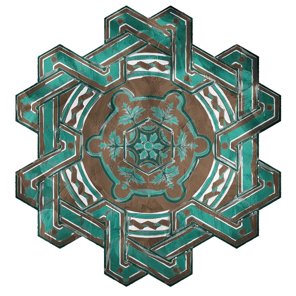 GB Medallion Plate Mate Reversed art print by Milli Villa for $57.95 CAD