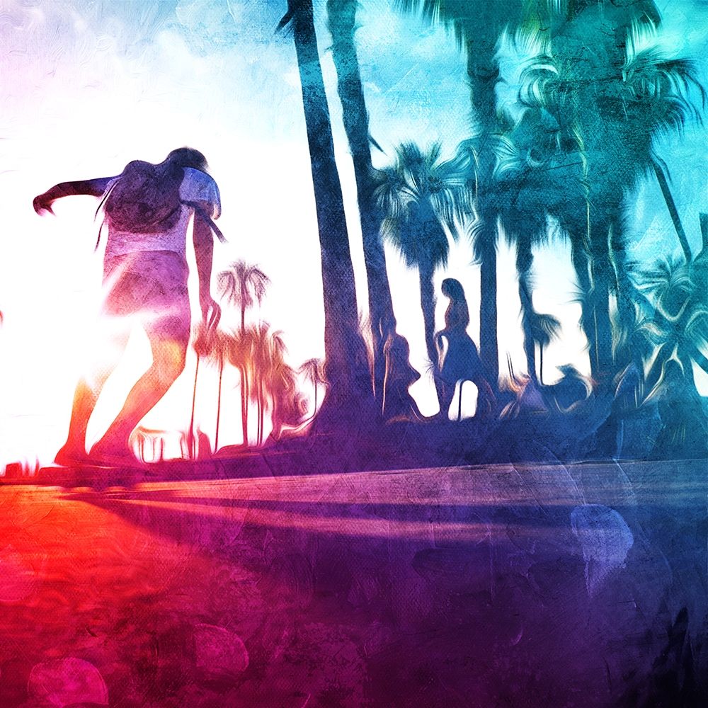 Skate On The Boardwalk art print by Milli Villa for $57.95 CAD