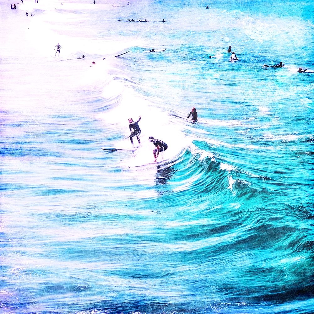 Wave Time art print by Milli Villa for $57.95 CAD