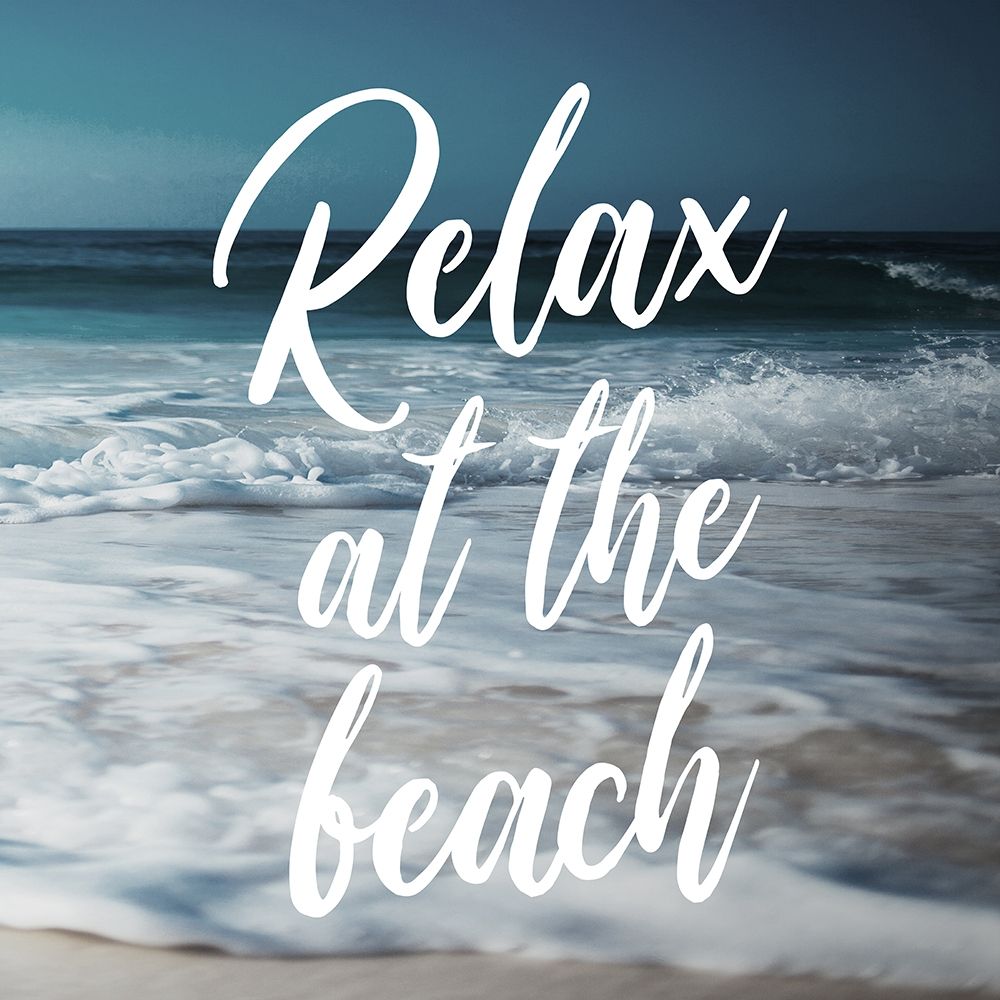Relax At The Beach art print by Milli Villa for $57.95 CAD