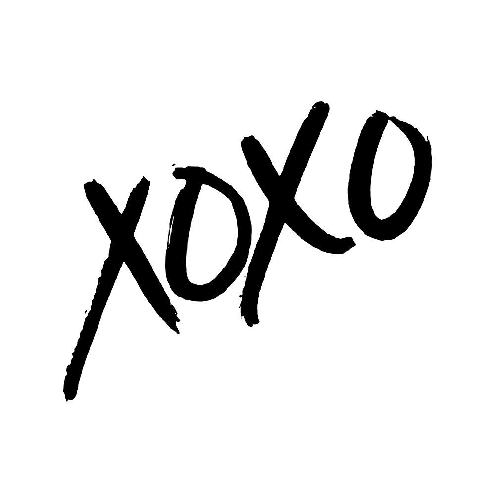Xoxo art print by Milli Villa for $57.95 CAD
