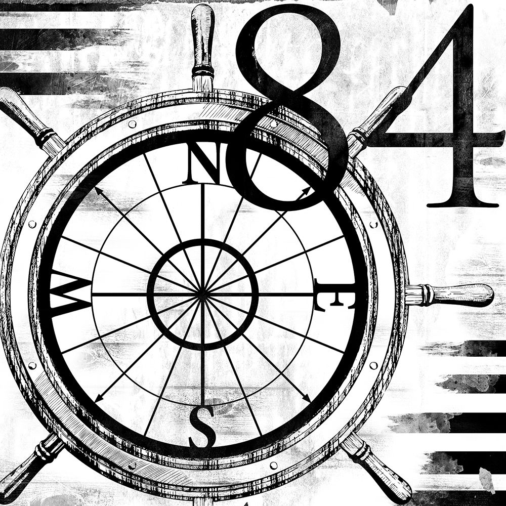 Coastal Compass art print by Milli Villa for $57.95 CAD