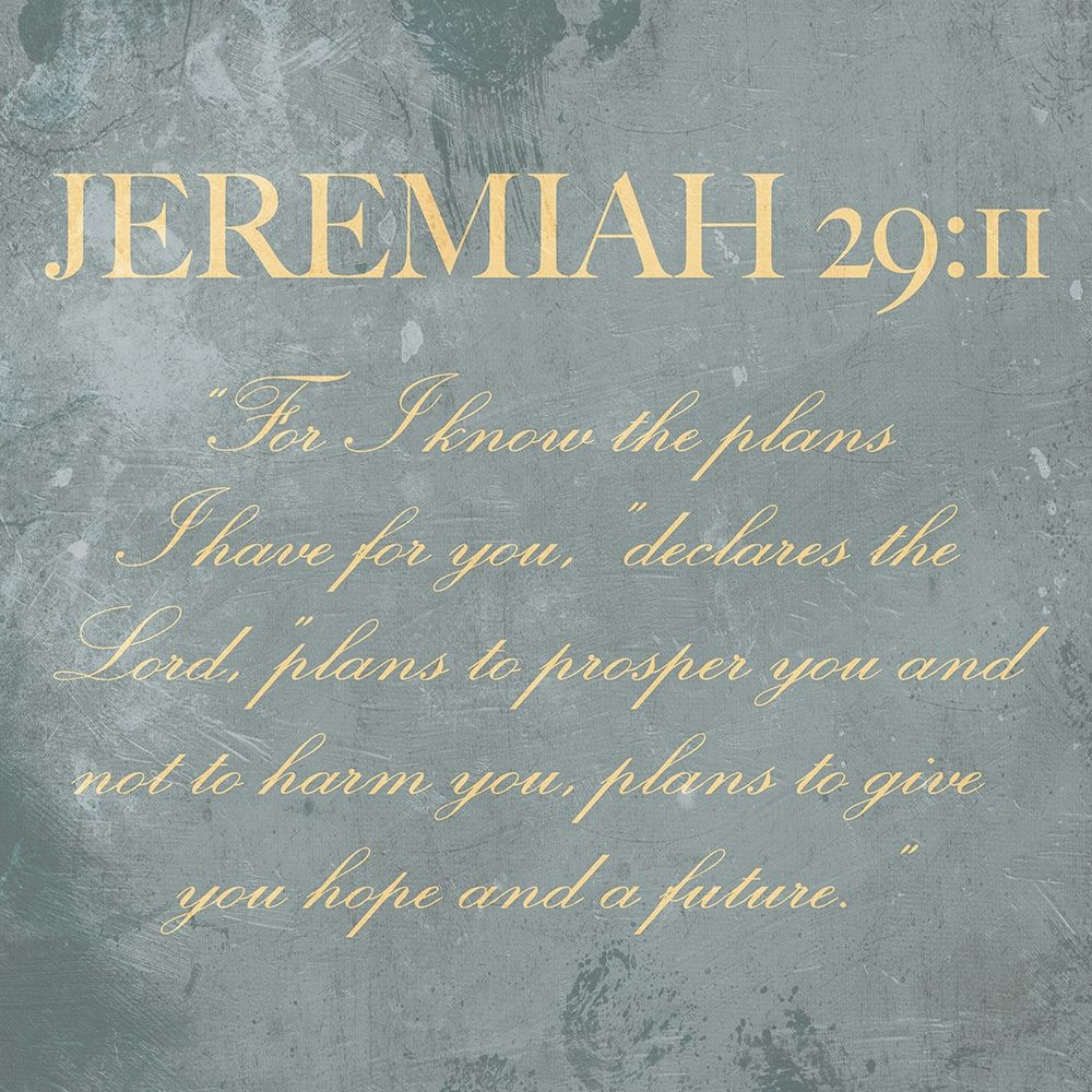 Jeremiah 29:11 art print by Milli Villa for $57.95 CAD