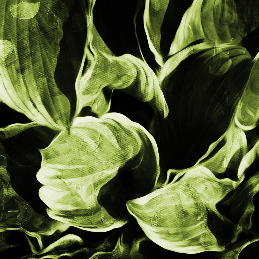 Green Hue Leaves 2 art print by Milli Villa for $57.95 CAD