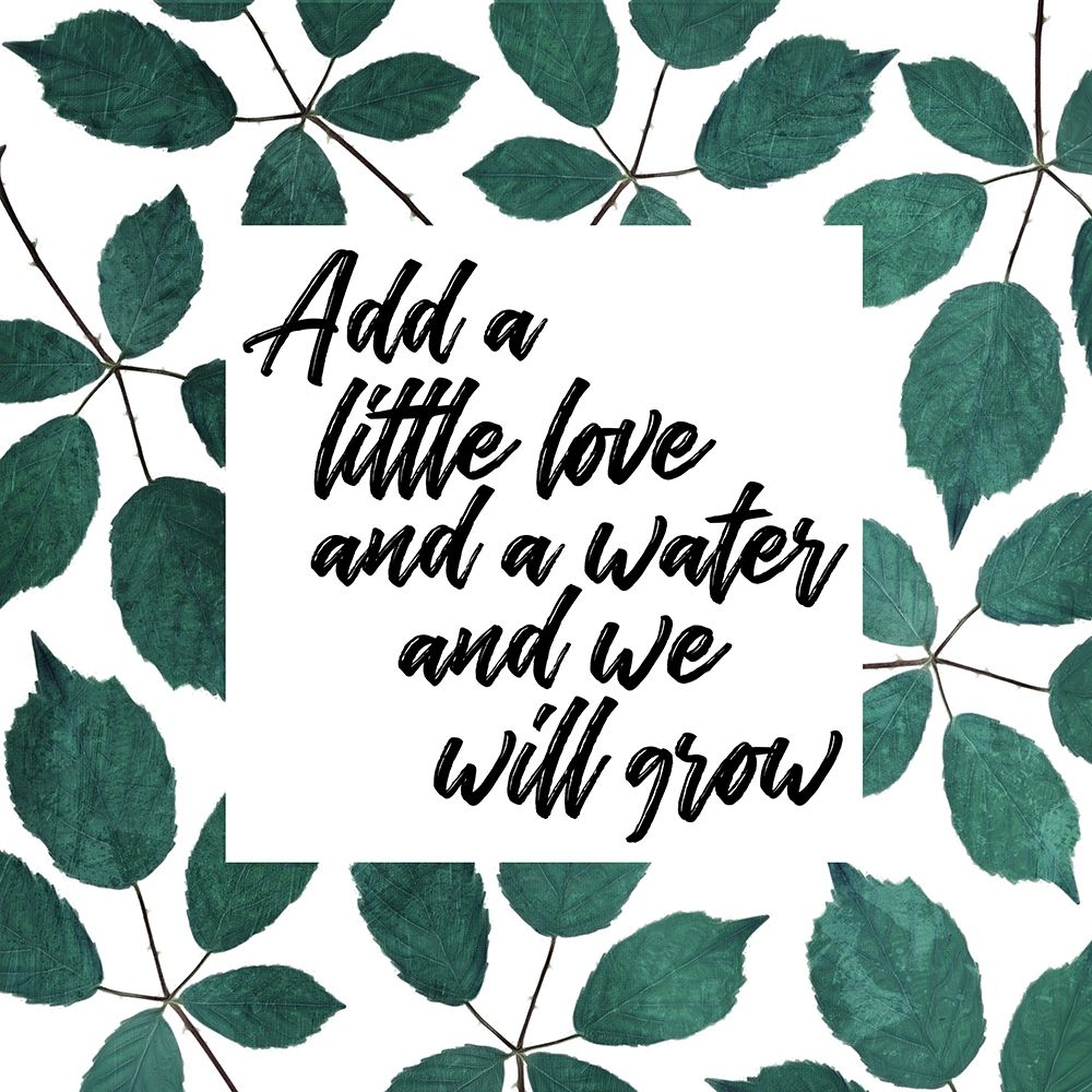 Add Love And Water art print by Milli Villa for $57.95 CAD