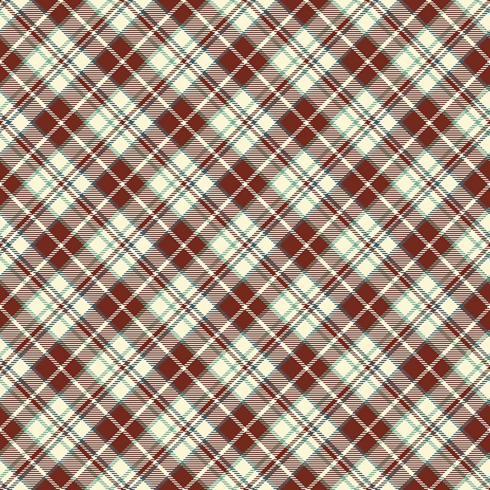 Lodge Plaid art print by Milli Villa for $57.95 CAD