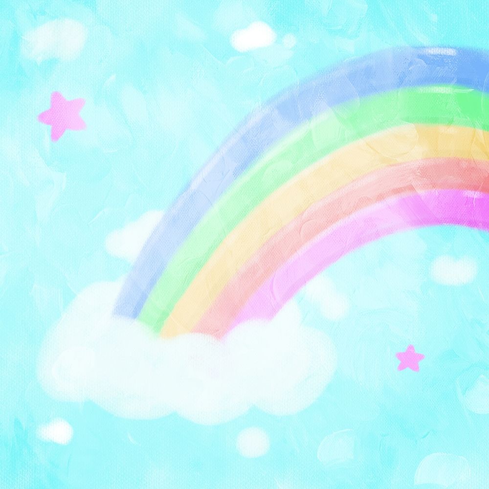 Rainbow art print by Milli Villa for $57.95 CAD