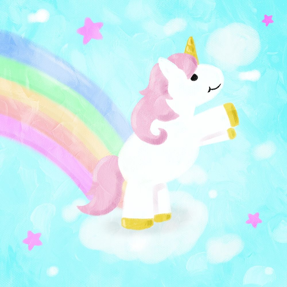 Unicorn art print by Milli Villa for $57.95 CAD