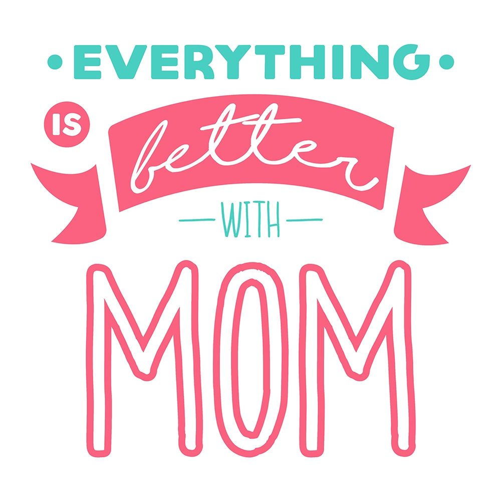With Mom art print by Milli Villa for $57.95 CAD