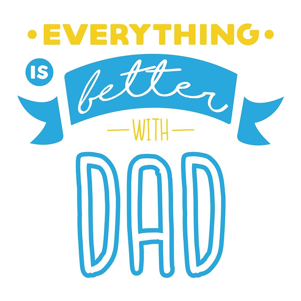 With Dad art print by Milli Villa for $57.95 CAD