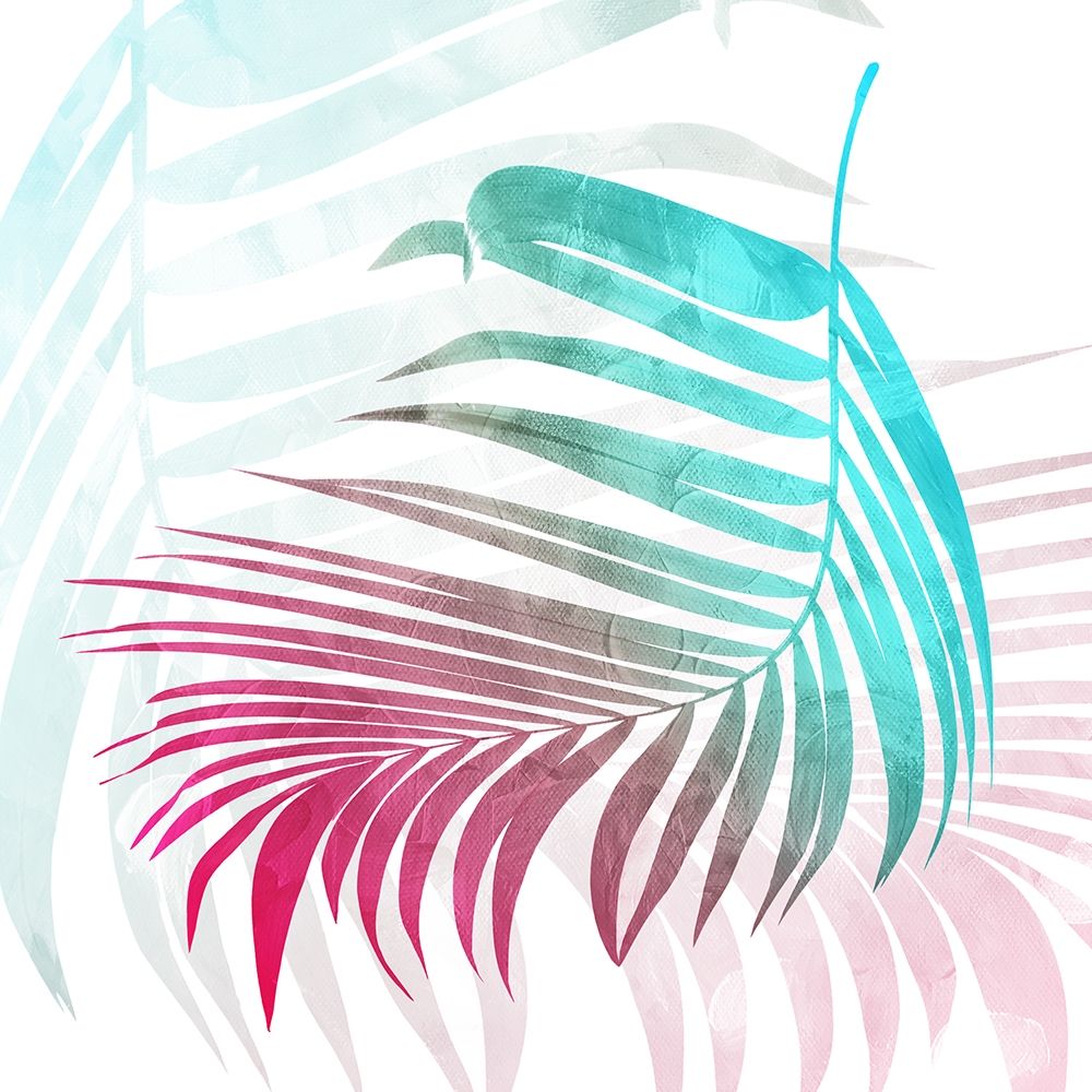 Bright Palms Mate art print by Milli Villa for $57.95 CAD