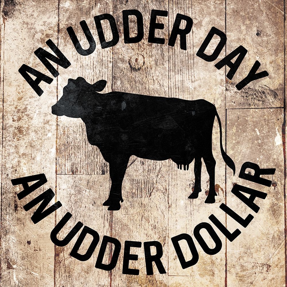 Udder Day art print by Milli Villa for $57.95 CAD