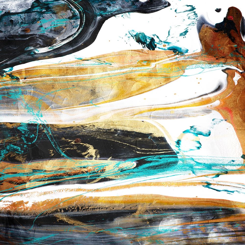 Teal Desert Mate art print by Milli Villa for $57.95 CAD