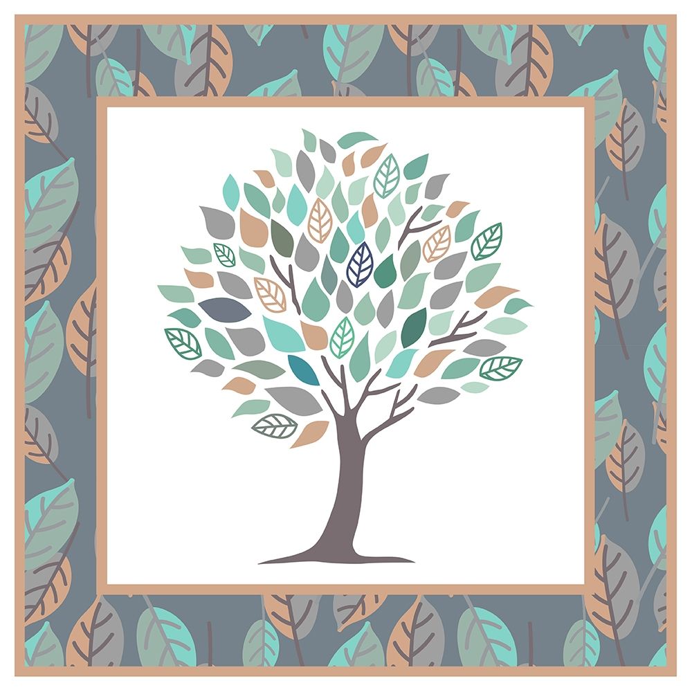 Tree Leaves art print by Milli Villa for $57.95 CAD
